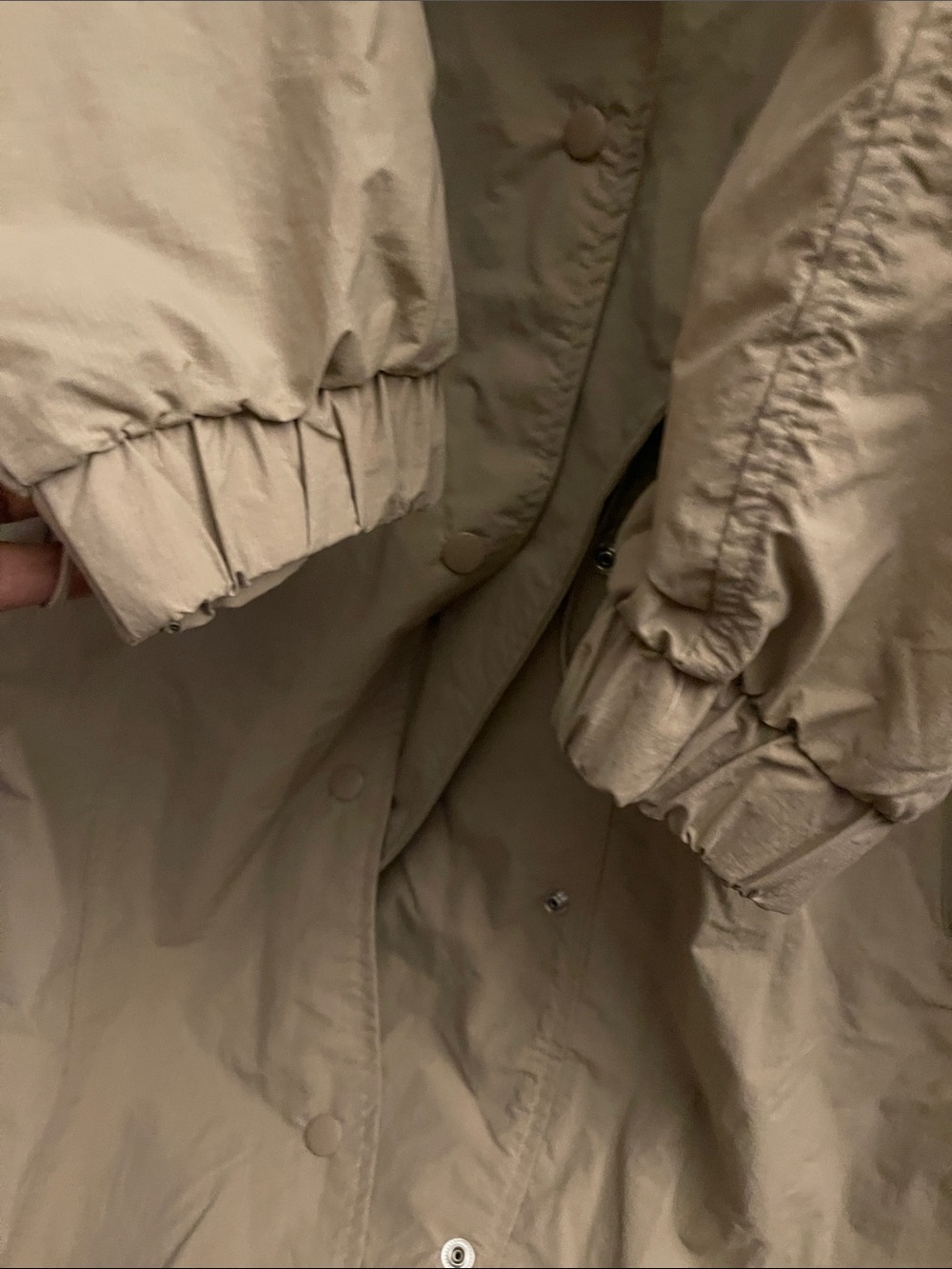 All In Motion Women’s Lightweight Beige Trench w/ Drawstring Waist Size XXL NWT - Picture 9 of 15